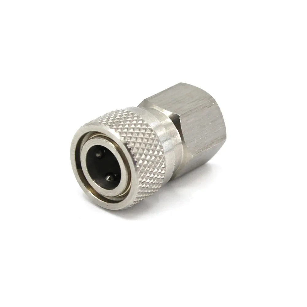 Пейнтбол PCP Airforce 1/8NPT 1/8BSPP нержавеющая сталь 8 мм гнездовая БЫСТРОРАЗЪЕМНАЯ