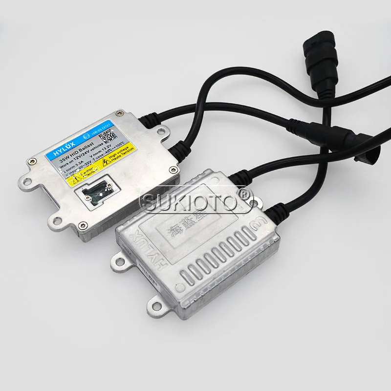 SUKIOTO Store AC 35W HID Xenon Kit hylux A2088 Ballast HID Fast start metal H1 H7 D2H H11 H3 HB3 xenon Car Headlight bulbs 5500K (6)