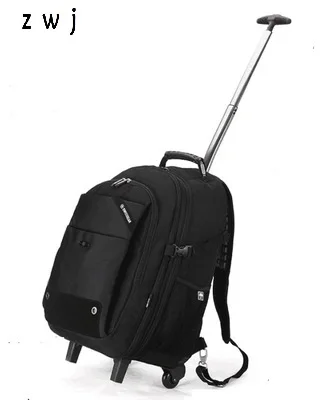 

Men's Waterproof Backpack School Bag for quality Laptop Travel Duffle Male Large Travel Trolley Bag