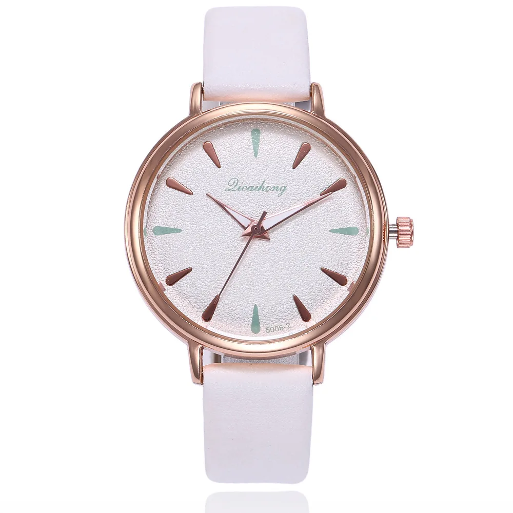 

Casual Luxury Leather Quartz Wrist Watches For Women