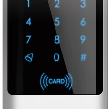 Бесконтактный металлический корпус клавиатура кард-ридер, Mifare карты чтения, 13,56 МГц