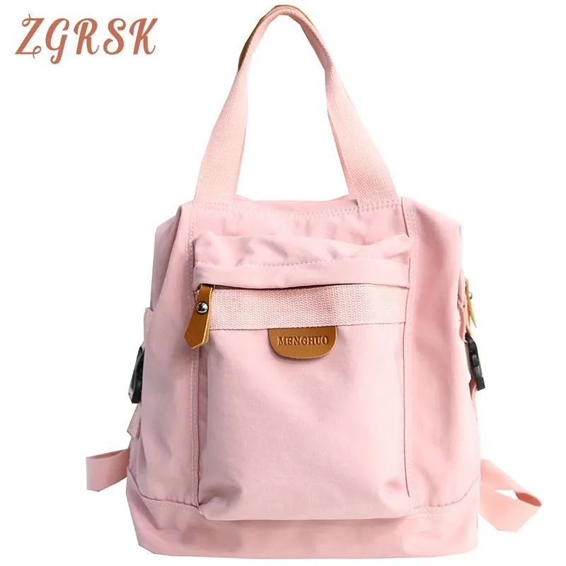 

Canvas Women Fashion Backpacks Luxury Casual Backpack Unisex Cute To School For Travel Shoulder Large Cloth Bag With Zipper