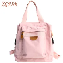 Canvas Women Fashion Backpacks Luxury Casual Backpack Unisex Cute To School For Travel Shoulder Large Cloth Bag With Zipper cute fruits watermelon pineapple printed women casual backpacks teen travel students zipper shoulder school backpack