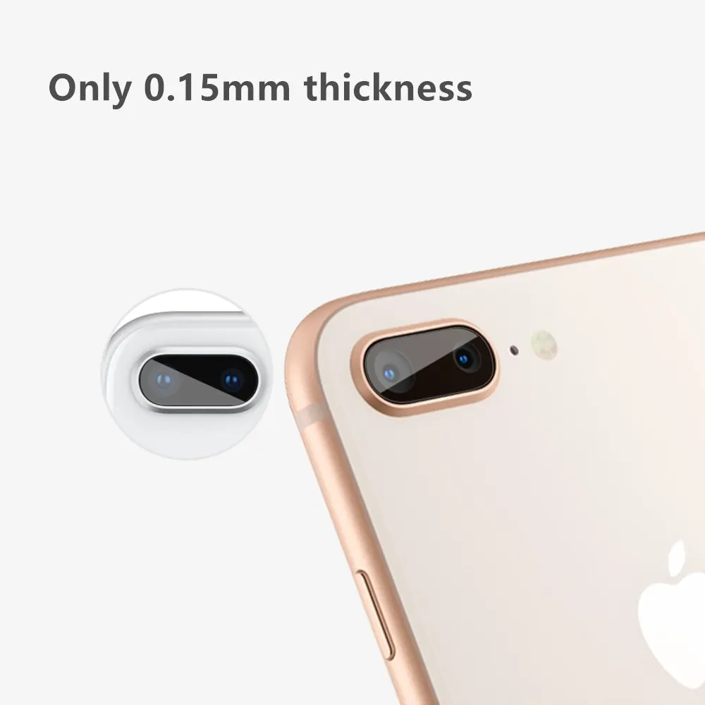 Закаленное стекло для iPhone 7 Plus защитная пленка объектива камеры XS Max X XR 8 6 6S SE 2020 3
