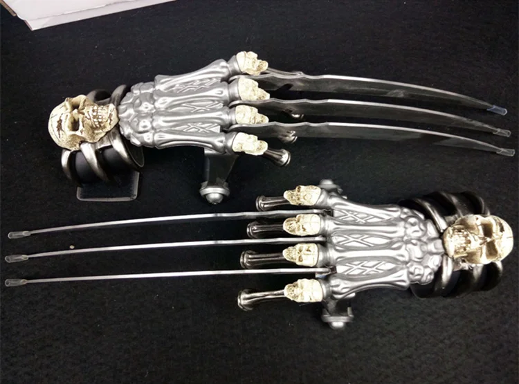 

[New] 1: 1 scale One piece King kong ghost skull claw X-men wolverine claws movie Cosplay outdoor self-defense emergency dewclaw