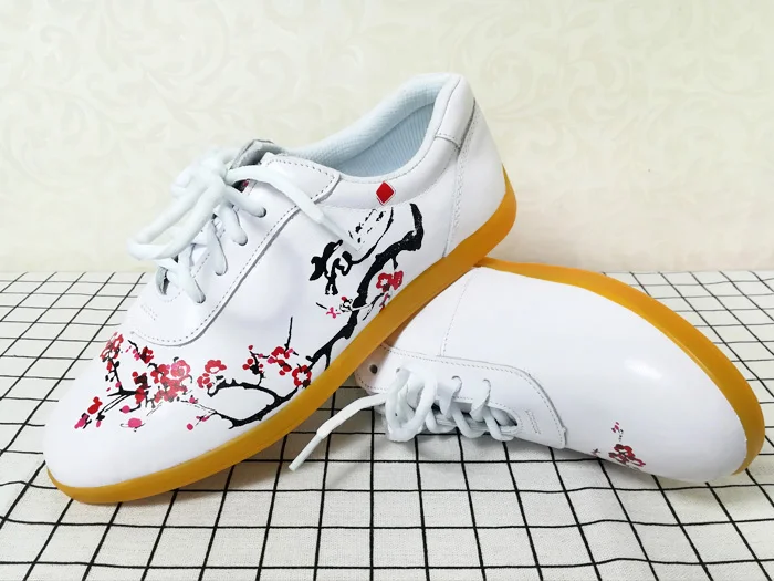 Chinese Taichi Wushu Leather Shoes Martial Arts Shoes martial arts shoes