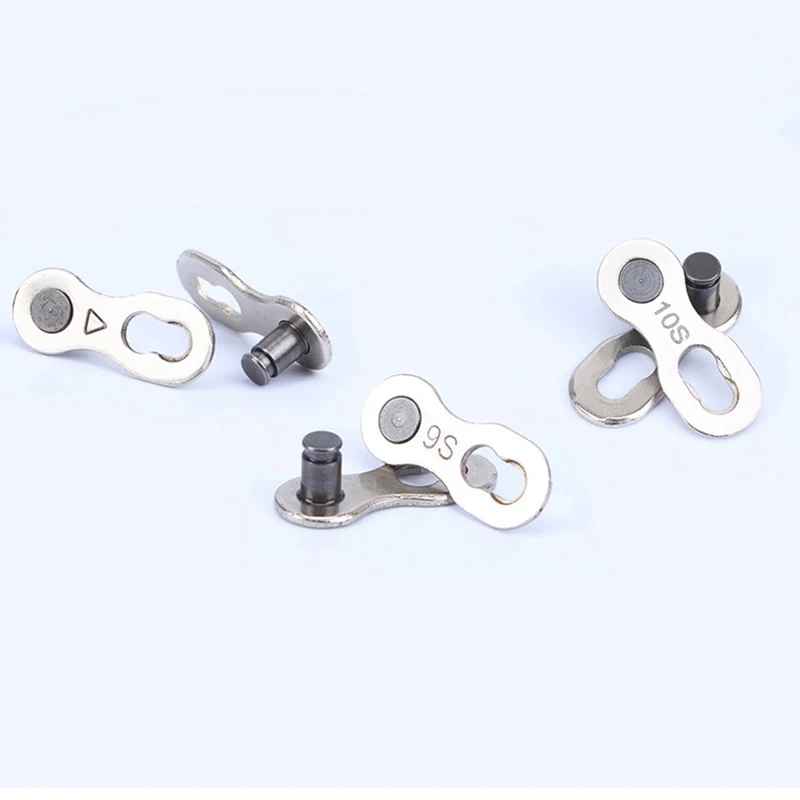 

2 PCS MTB Road Bike Chain Magic Buckle Connector 6 7 8 9 10 Speed Quick Link Master Bicycle Joint Cycling Chain Button Repair