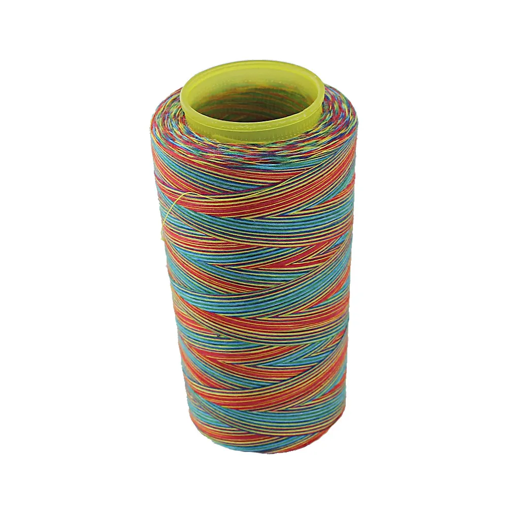 Reel 3000Yds Polyester Overlock Sewing Thread For Sewing Machine Colorful
