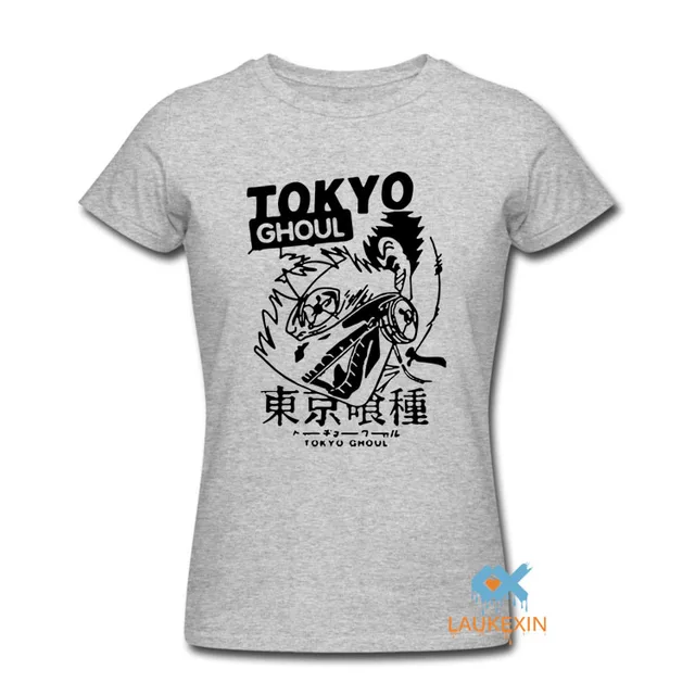 Tokyo Ghoul Printed Cotton O-Neck T-Shirt