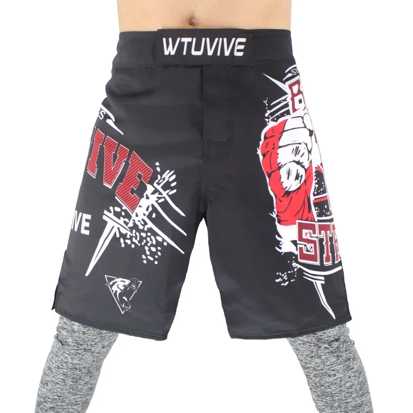 WTUVIVE ММА Бокс Фитнес кошки боевые спортивные шорты свободные высокого качества шорты для кикбоксинга одежда для бокса бой Санда