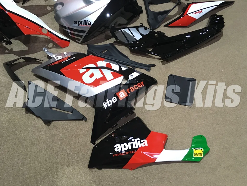 ABS Полный комплект обтекателя+ бак крышка подходит для Aprilia RS125 06 07 08 09 10 11 RS 125 2006 2007 2011 кузов комплект красного, черного, серебристого цвета