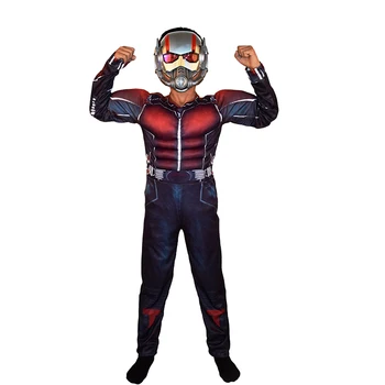 

Antman Muscle jumpsuits Muscle Marvel Fantasy Superhero The Avengers Halloween Carnival Party Cosplay Costumes Children's Day