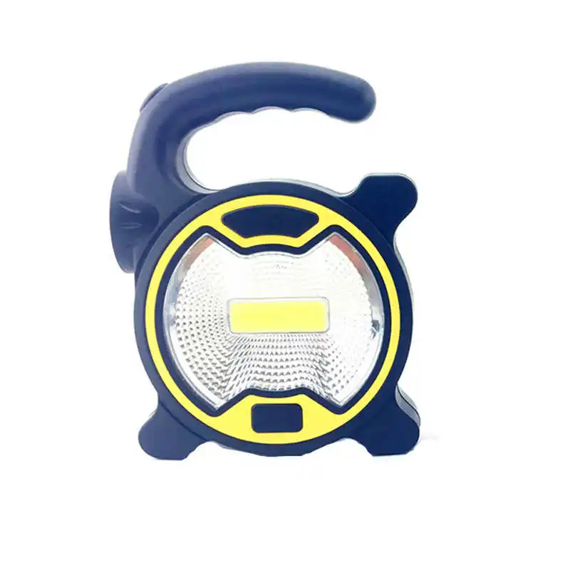  COB LED Portable Flood Light powerful led flashlight Outdoor Garden Work Spot Lamp laser pointer,use AA battery #3S20 (5)