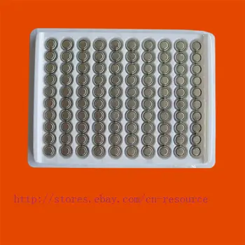 

NEW 100 X AG4 LR626 377 SR626SW Button Cell Battery in tray