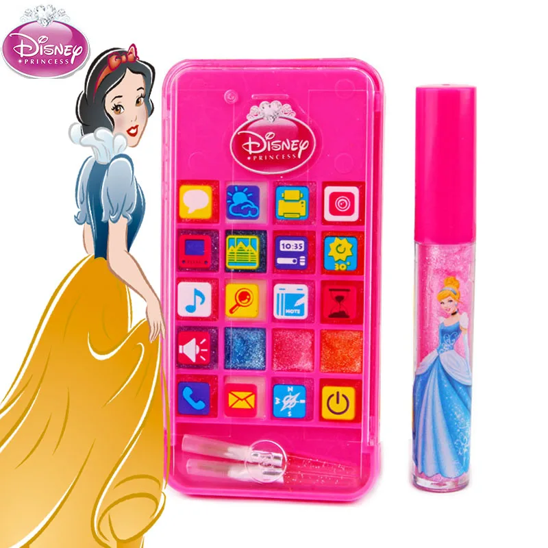 

Disney Princess Kids Makeup Toys Child Safe Non-toxic Girl Baby Moisturizing Baby Girl Toys Birthday Gifts princesse disney