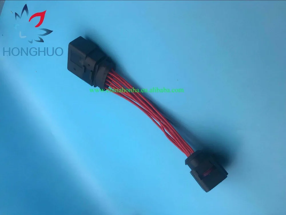 Бесплатная доставка 1/5/10/20 шт 1J0973835 1J0973735 10 pin папа к женскому соединителю жгут