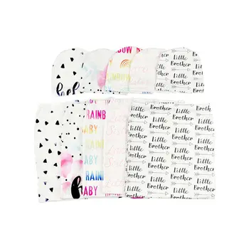 

New Casual Baby Sleeping Bags 2Pcs/Set Newborn Swaddle Blanket Baby Cocoon Sleeping Bag Muslin Wrap Headband