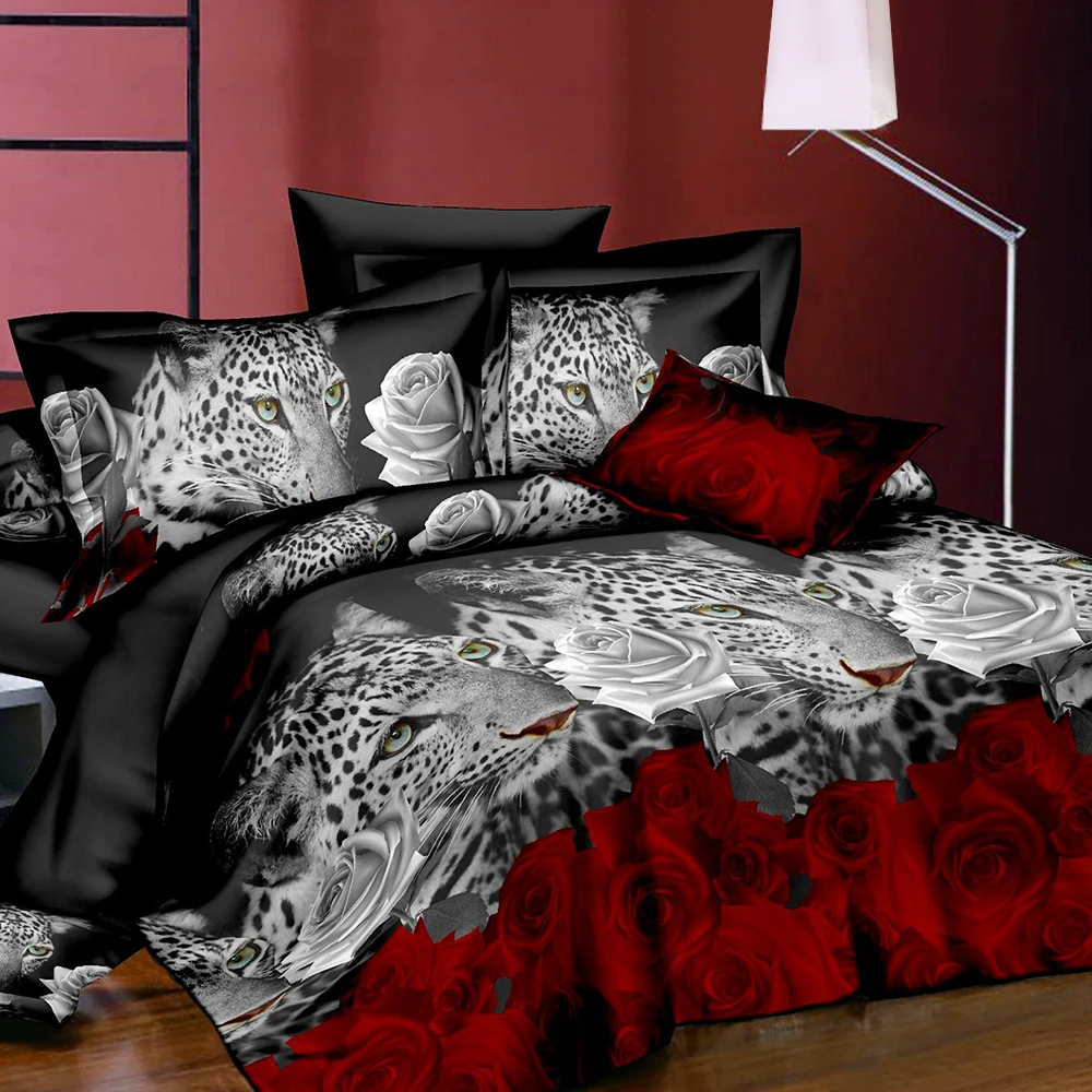 

Duvet Quilt Cover Bed pillow Cover For Comforter Bedding Sets Single/Double/King Size Family Adults Children
