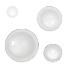 High Power LED Convex Lens Optical Glass LED Lens magnifier For LED light flashlight car lamp