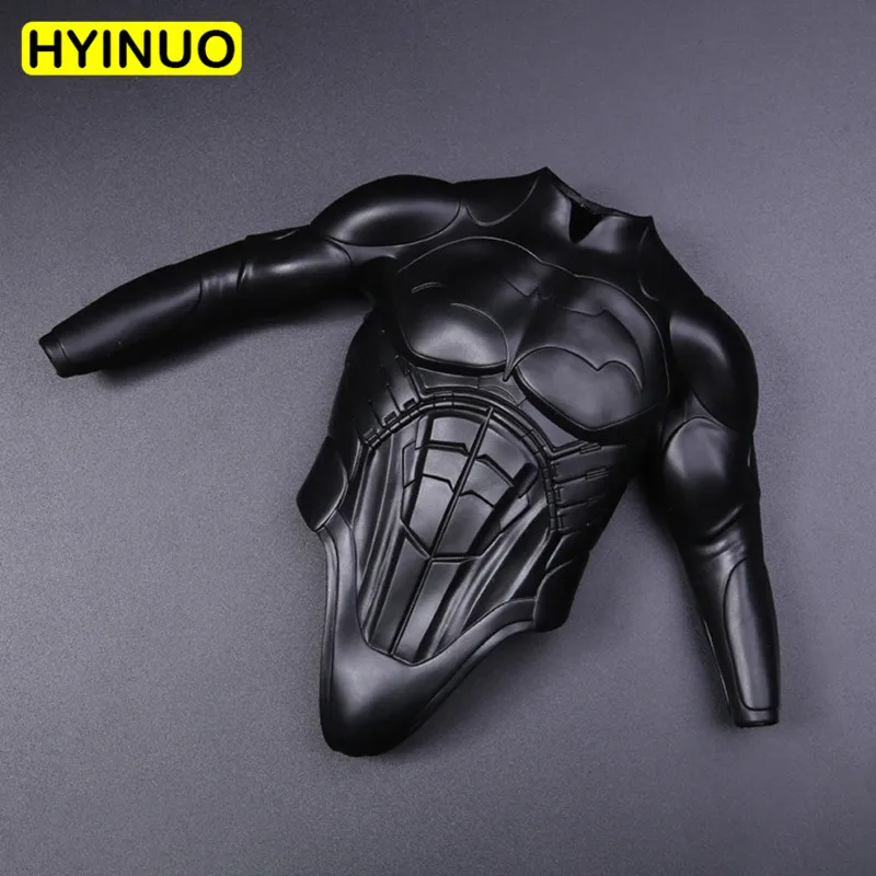 

2 Models 1/4 Scale QS009 Batman Begins Batman Men's Combat Soft Armor Clothes Clothing Set For Action Figure Male Body