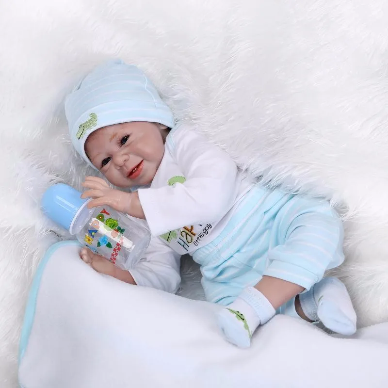 

toys birthday gift Girl Boy brinquedos Playmate Doll 55cm Reborn Silicone reborn Baby Doll lifelike SD/BJD Doll Kid's