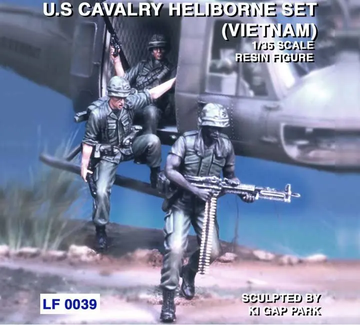 

Pre order goods-LF 0039 1/35 Vietnam War Helicopter Cavalry Squad