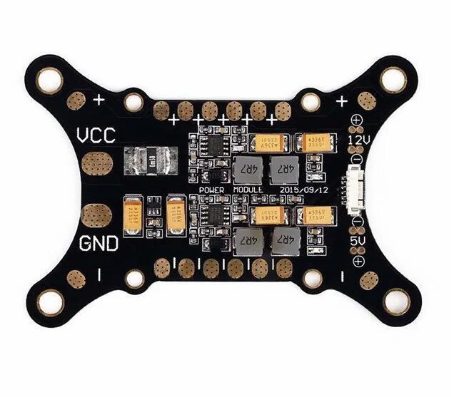5 в 1 демпфирующая пластина+ ESC распределительная плата питания+ 5 В 12 В BEC+ Датчик тока/напряжения+ модуль питания для Pixhawk APM 2,6 2,8