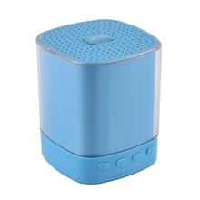 Beautiful Crystal LED lighting Wireless portable Bluetooth speaker hand free call Support TF card, AUX