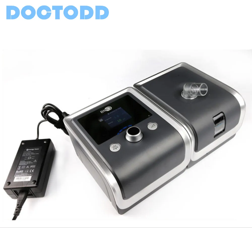 買取 Doctoddd gii cpapポータブル静かなレスピレーターw 鼻マスク加湿器フィルタープラスチックホースバッグは最高の睡眠いびきソリューション