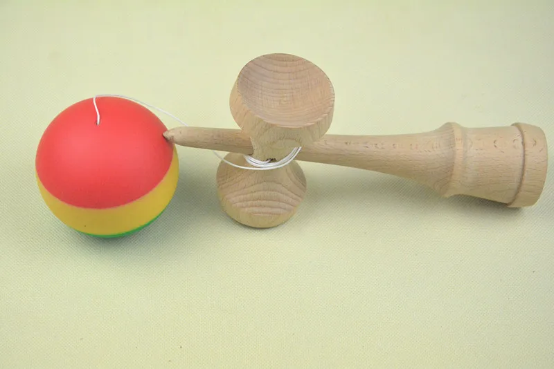 Минимальный заказ включает в себя 1 шт плетеные Слон шар Kendama японский традиционная игра Размеры: 25 см* 8 см, разные цвета