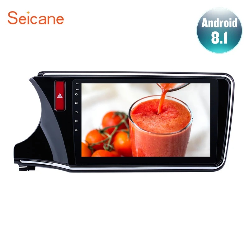 

Seicane For 2014 2015 2016 2017 Honda CITY Left Hand Drive 2Din Android 8.1 10.1" GPS Car Radio Audio Stereo Multimedia Player