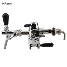 Нержавеющая сталь пивной кран для канистры de-foaming, садовый наполнитель с регулируемым пивоваренное пиво Кран Пивной бар аксессуары