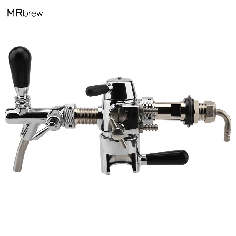  Stainless Steel Beer Bottle Tap de-foamingGrowler Filler with Adjustable Home brewing Beer Faucet B
