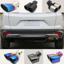 Vendita calda Per Honda CRV CR-V 2017 2018 2019 copertura auto silenziatore esterno end tubo di scarico dedicare di scarico in acciaio inox punta della coda