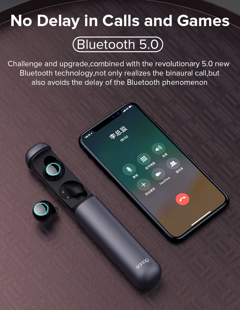 WELTEAYO J2 Мини Bluetooth 5,0 гарнитура стерео наушники-вкладыши TWS с Беспроводной наушники Шум снижение Hedphones музыкальные наушники для iPhone Xiaomi