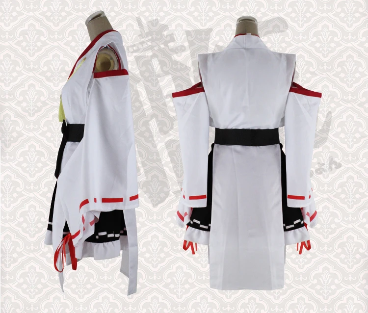 2 цвета аниме Kantai Collection Кимоно костюмы косплей Kongou Haruna and Ahruna kanклей флот девушки
