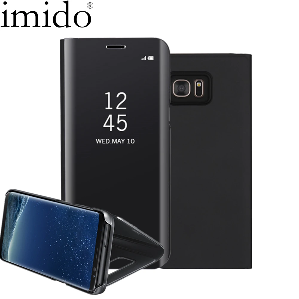 Smart Mirror Flip Case For Samsung Galaxy J Series J6 J7 J5 2017 J8 J4 J2 2018 prime Core 2015 2016 C10 C8 Cover case |