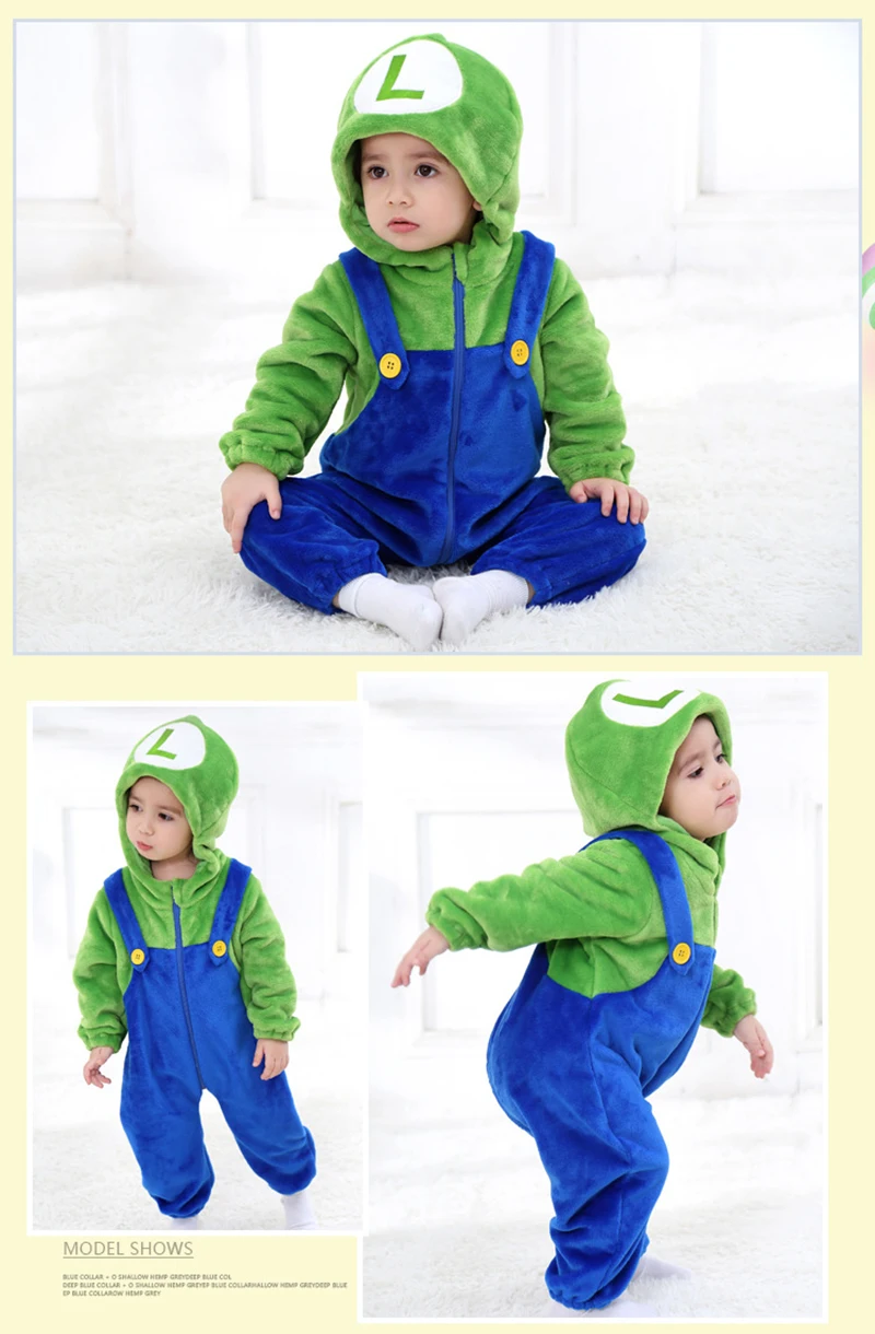 Baby Nemo Fish Pajamas Clothing Newborn Infant Romper Onesie Cute Animal Costume Outfit Hooded Jumpsuit Winter For Boy Girl Baby Bodysuits Fur