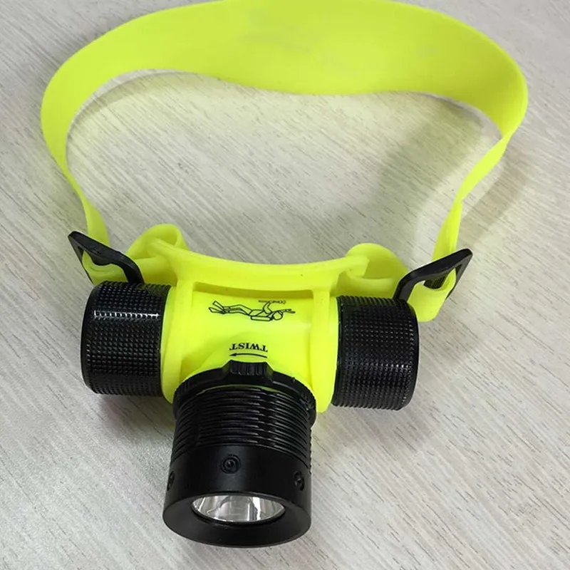 

R2 Diving Light Headlamp Charging Outdoor Waterproof Imported Night Fishing Lamp LED Without Battery