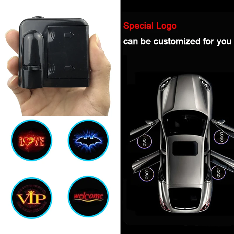 

1PCS Car Door Led Welcome Laser Projector Logo Ghost Shadow Light for Volkswagen Ford BMW Toyota Hyundai Kia Mazda Audi Nissan