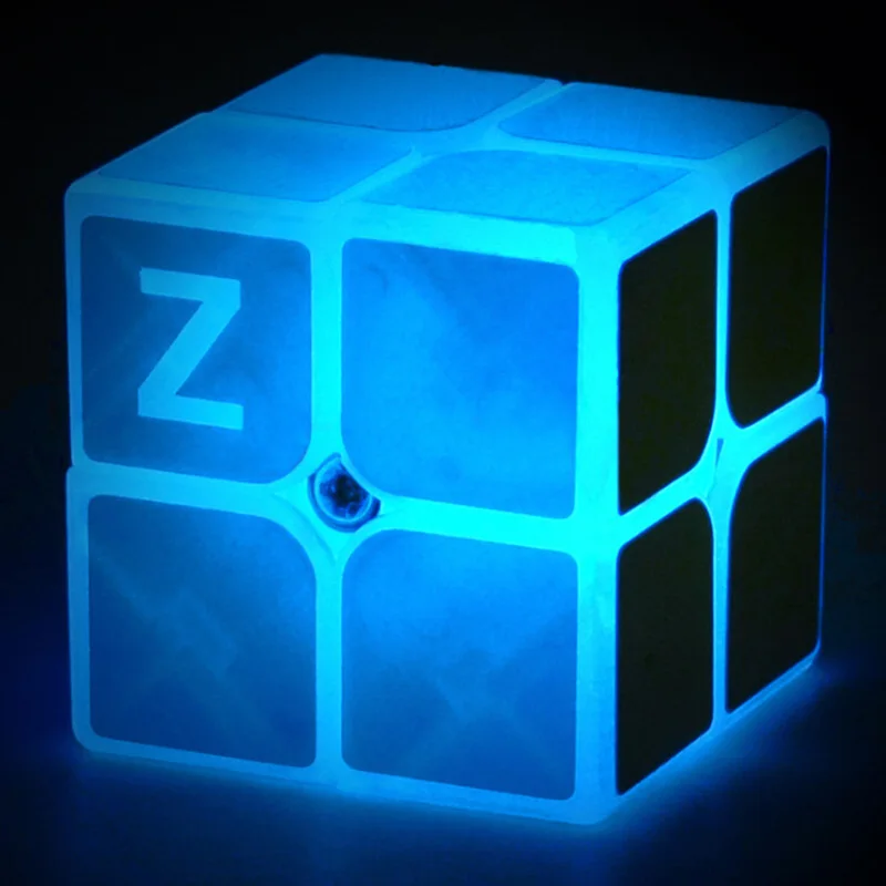 Z-Noctilucous QIYI бренд Warrant 2X2X2 магический куб карман головоломка скорость антистресс Professional образовательные забавные игрушки для детей - Цвет: Z-Noctilucous
