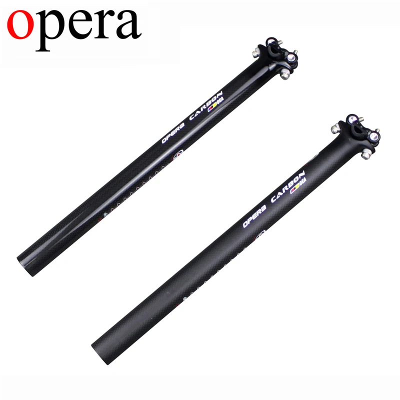

TIME Carbon Fiber Bicycle Seatpost MTB/Road bike Seat post 27.2/30.8/31.6*350/400/450mm gloss setpost