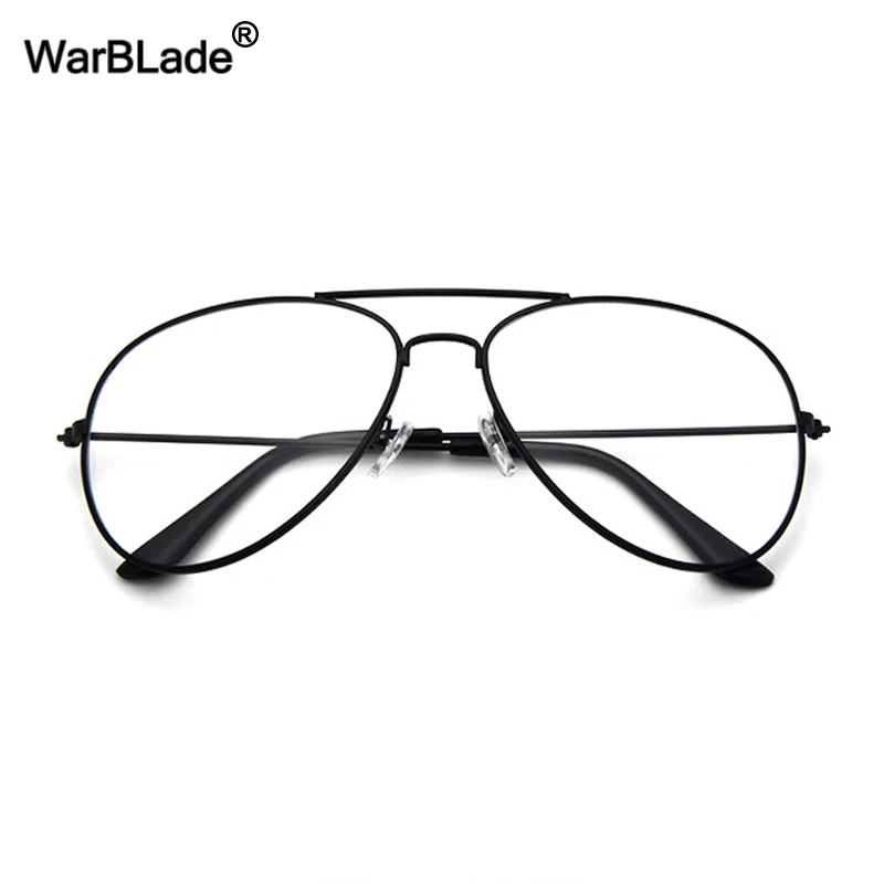 Винтажные очки WarBLade в золотой оправе из сплава Классические оптические