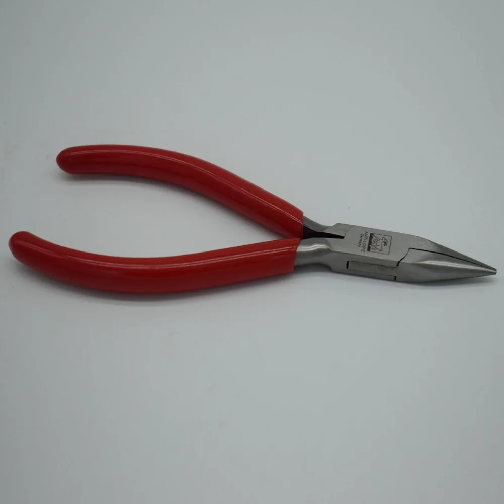 needle nose pliers with plastic handle 130mm beads wire jewelry fix