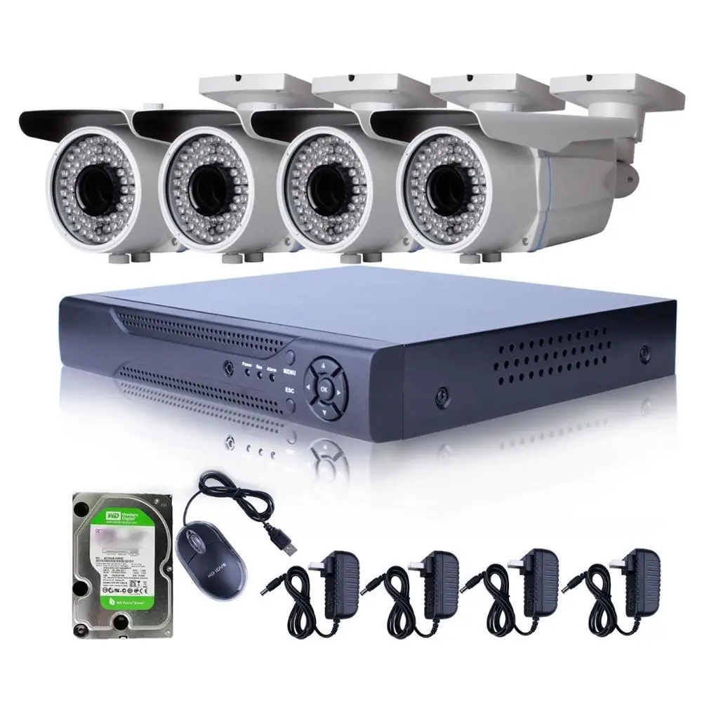 

HD 2Megapixel 1080P 8ch NVR Network IP Camera System Outdoor D/N Onvif Zoom 2TB