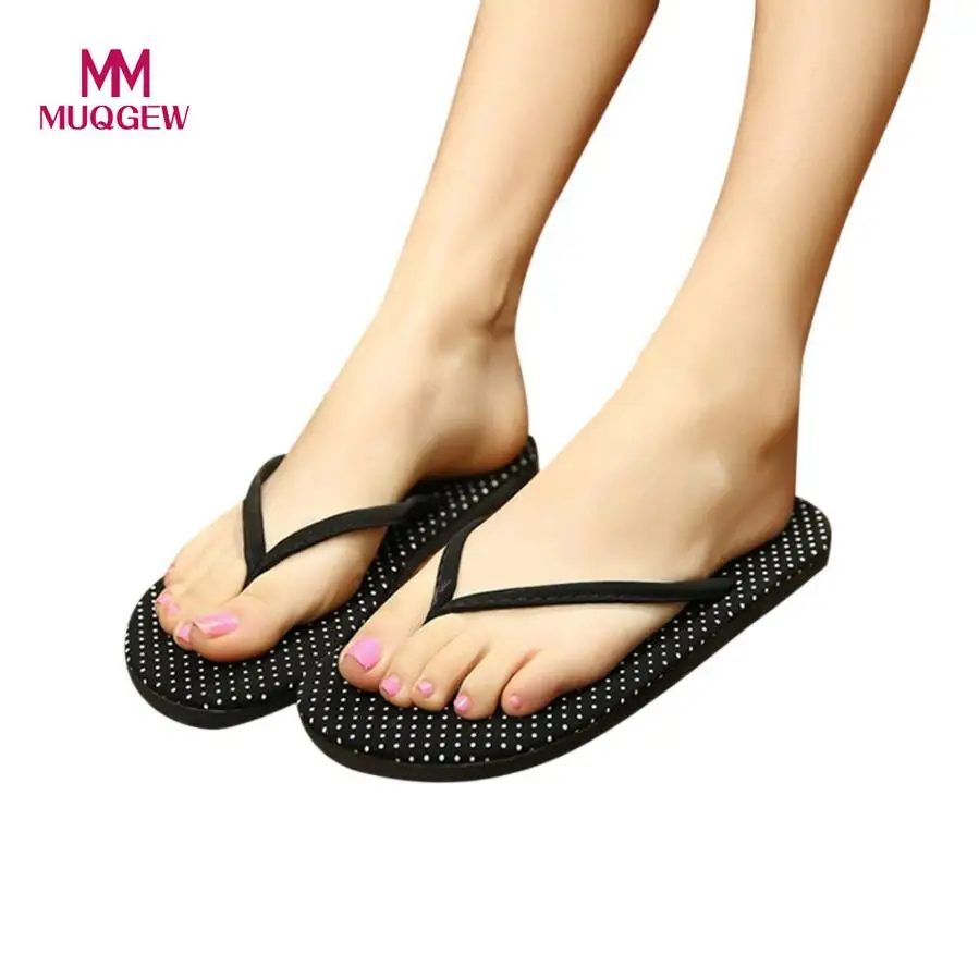 

2018 Hot Sale Women Slippers Fashion Summer Beach Flat Flip Flops Sandals Loafers Bohemia Cheap Shoes High Quality zapatillas