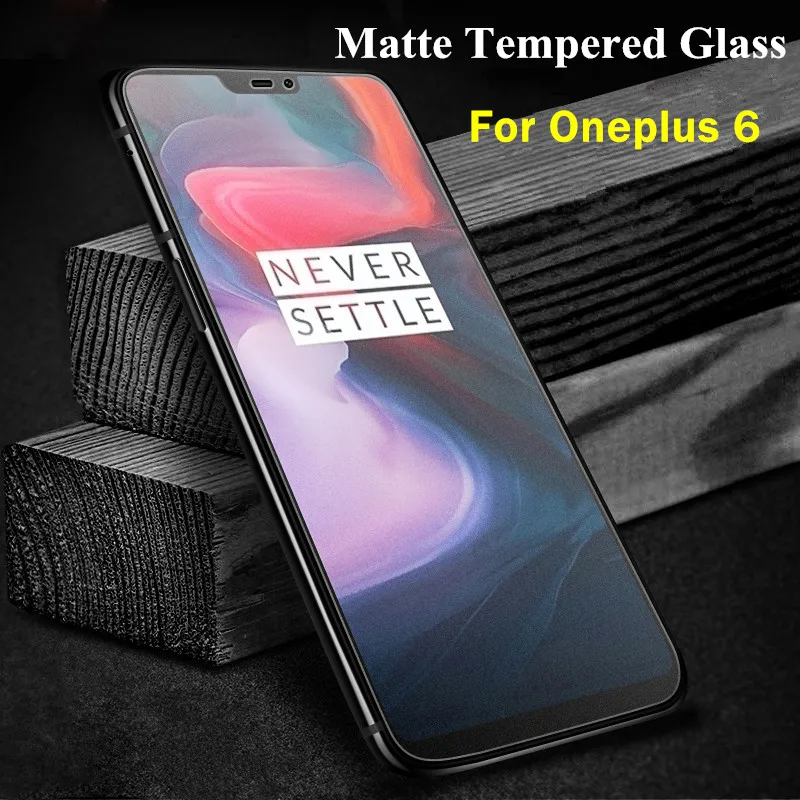 9H Frosted Tempered Glass For Oneplus 6 1+6 Matte Screen Protector Anti