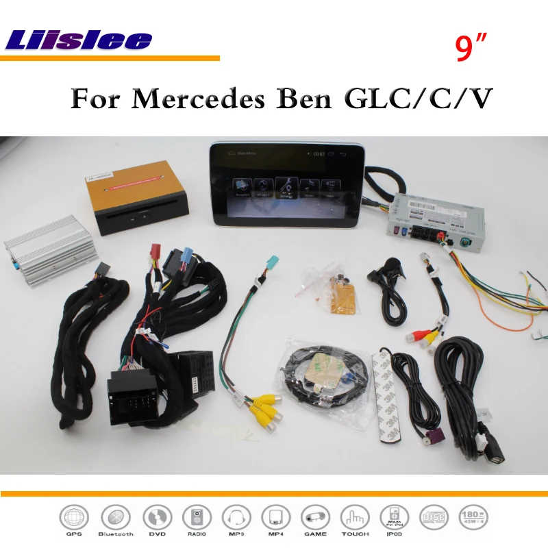 Flash Deal Liislee Android Multimedia For Mercedes Benz GLC / C / V Class 2015~2017 Radio Stereo CD DVD Player GPS Navi Navigation System 4