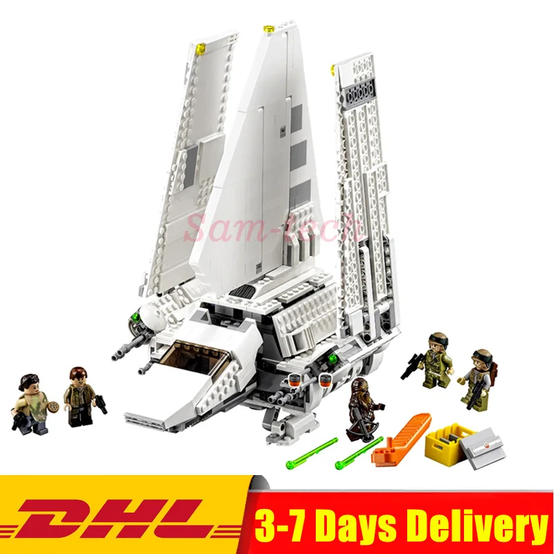 

IN Stock LEPIN 05057 Star War Series Imperial Shuttle Tydirium Building Blocks Bricks Mini Assembled Toys Clone Legoings 75094