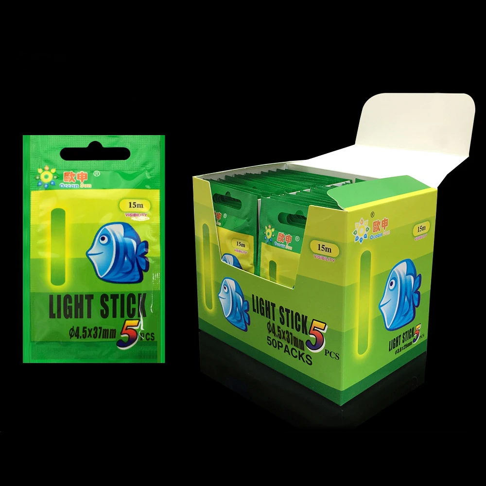 5 قطعة/الحقيبة الصيد تعويم Lightstick ضوء قضيب تعويم ليلي أضواء الظلام الوهج عصا flotteur دي بيكي معدات الصيد